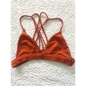 Acacia Mesh Awapui Top Size P/XS Mai Tai Orange